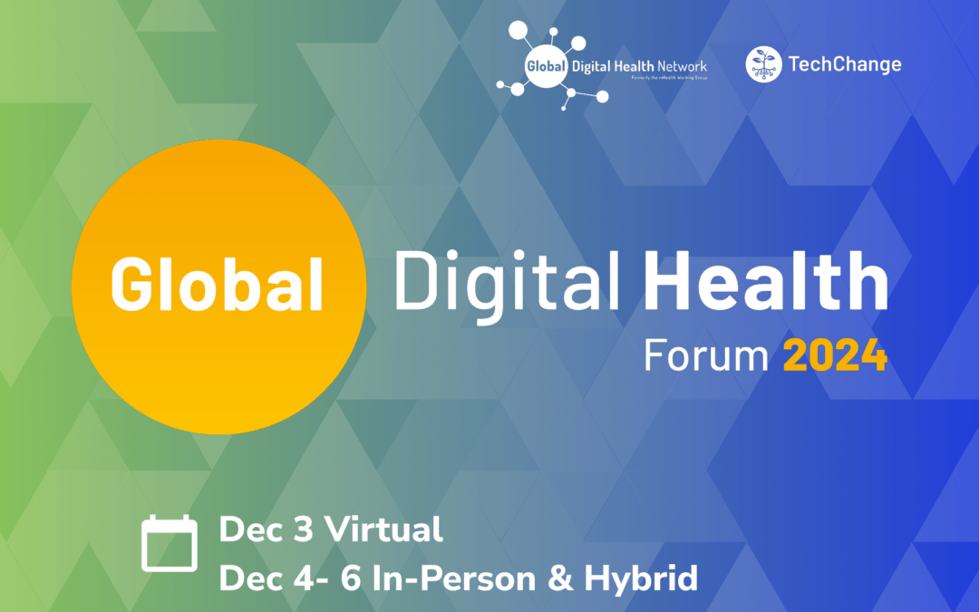 Find Dimagi at the Global Digital Health Forum 2024